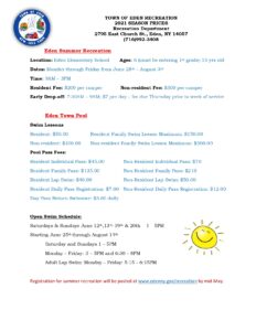 Summer Recreation and Pool Fee and Times 2021_page-0001